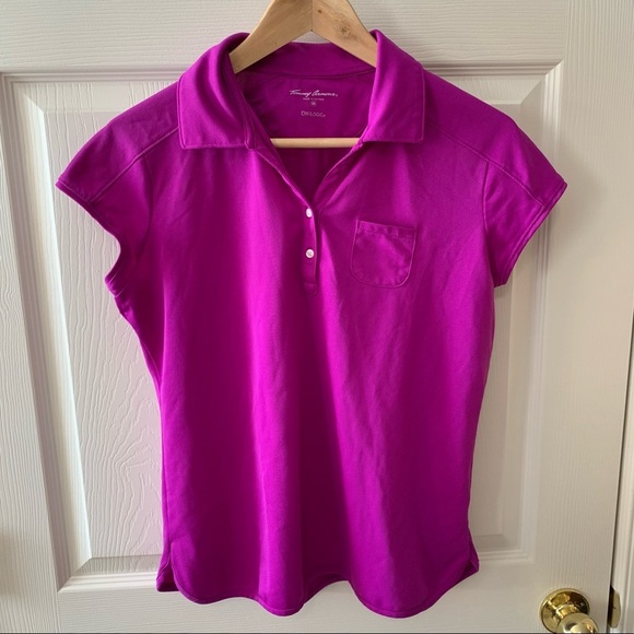 Like New Tommy Armour Dri-Logic Fuchsia Golf Polo - Picture 1 of 5